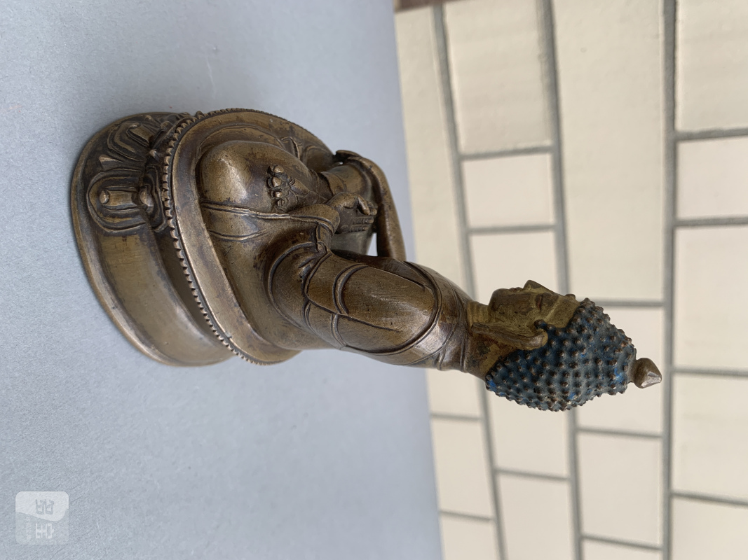 A BRONZE FIGURE OF BUDDHA SHAKYAMUNI - 图7